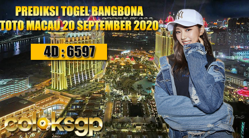 Prediksi Bangbona TotoMacau 20 September 2020 Prediksi
